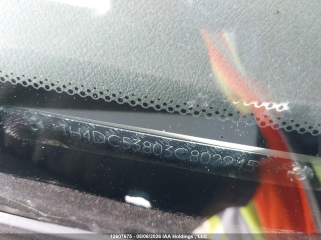 12607675 :رقم المزاد ، JH4DC53803C802945 vin ، 2003 Acura Rsx Premium مزاد بيع