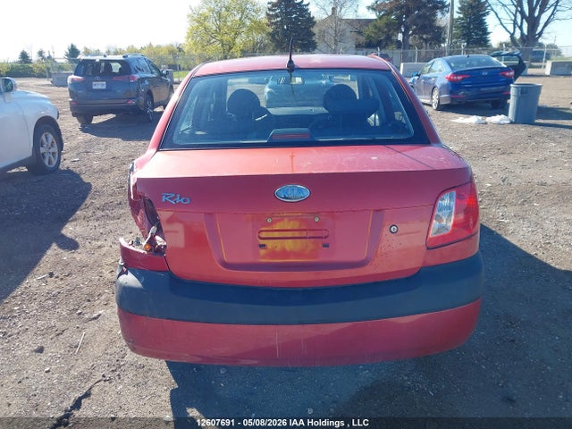 12607691 :رقم المزاد ، KNADE123786348075 vin ، 2008 Kia Rio Ex/ex-convenience مزاد بيع