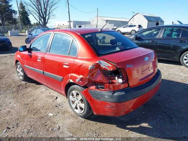 12607691 :رقم المزاد ، KNADE123786348075 vin ، 2008 Kia Rio Ex/ex-convenience مزاد بيع