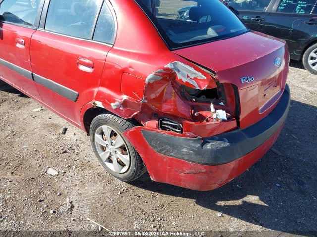 12607691 :رقم المزاد ، KNADE123786348075 vin ، 2008 Kia Rio Ex/ex-convenience مزاد بيع