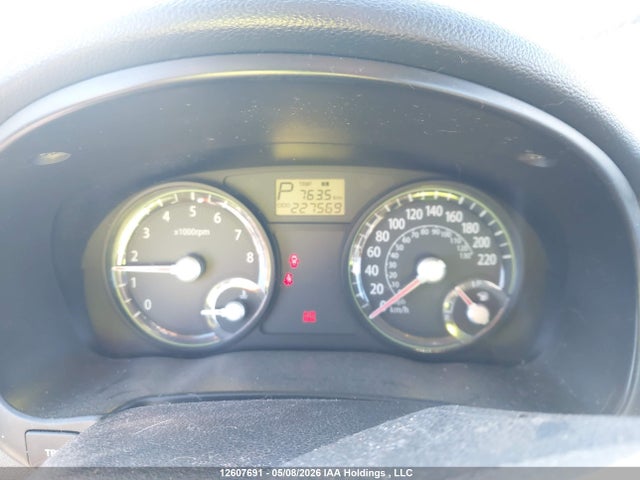 12607691 :رقم المزاد ، KNADE123786348075 vin ، 2008 Kia Rio Ex/ex-convenience مزاد بيع
