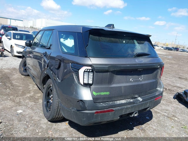 12607701 :رقم المزاد ، 1FM5K8AW4SGC10401 vin ، 2025 Ford Explorer Police Interceptor مزاد بيع