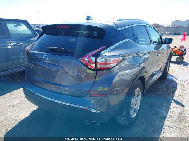5N1AZ2MH4HN201044 Nissan Murano Platinum/sl/sv