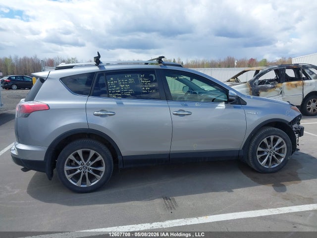 12607708 :رقم المزاد ، JTMDJREV2HD104033 vin ، 2017 Toyota Rav4 Hybrid Limited مزاد بيع