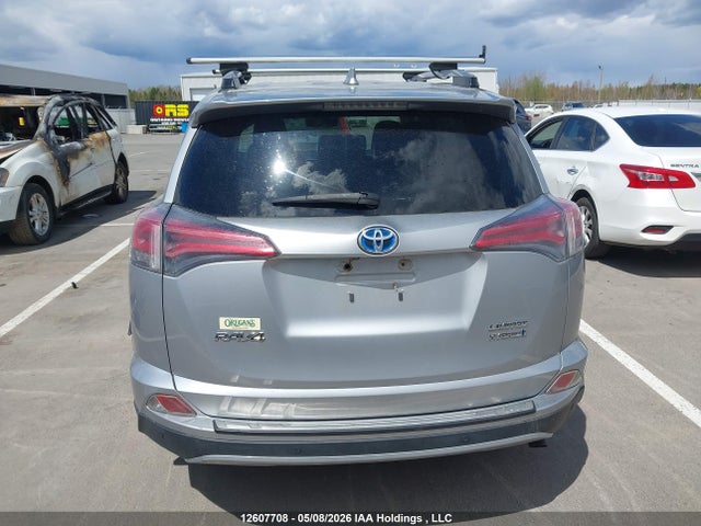12607708 :رقم المزاد ، JTMDJREV2HD104033 vin ، 2017 Toyota Rav4 Hybrid Limited مزاد بيع