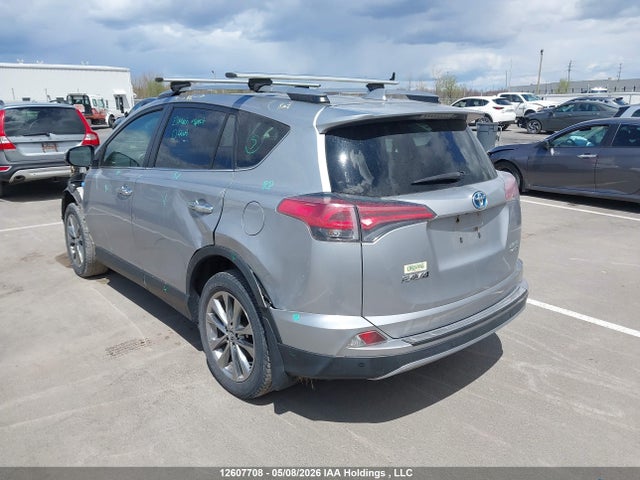 12607708 :رقم المزاد ، JTMDJREV2HD104033 vin ، 2017 Toyota Rav4 Hybrid Limited مزاد بيع