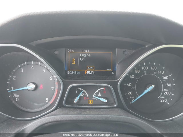 12607709 :رقم المزاد ، 1FADP3F21HL280437 vin ، 2017 Ford Focus Se مزاد بيع