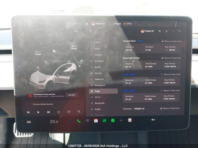 Продаж на аукціоні авто 2022 Tesla Model 3 Rwd/standard Range, vin: 5YJ3E1EAXNF194714, номер лоту: 12607728