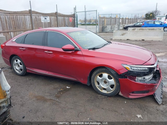 2018 Honda Accord Touring მანქანა იყიდება აუქციონზე, vin: 1HGCV1F97JA808272, აუქციონის ნომერი: 12607741