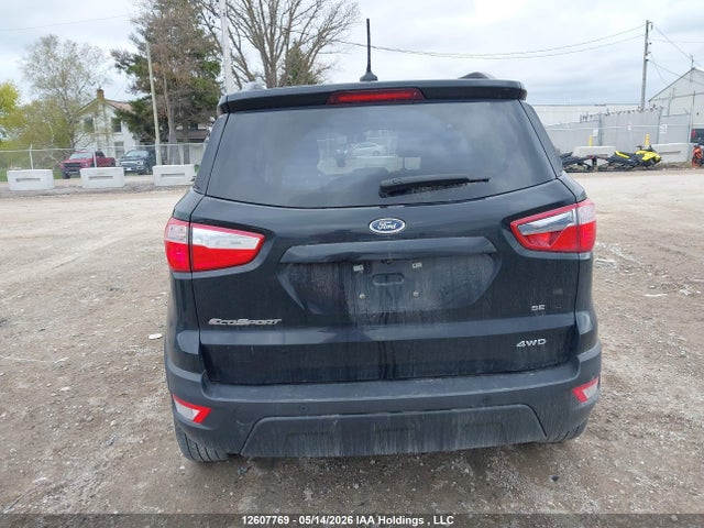 Продаж на аукціоні авто 2018 Ford Ecosport Se, vin: MAJ6P1UL5JC233104, номер лоту: 12607769