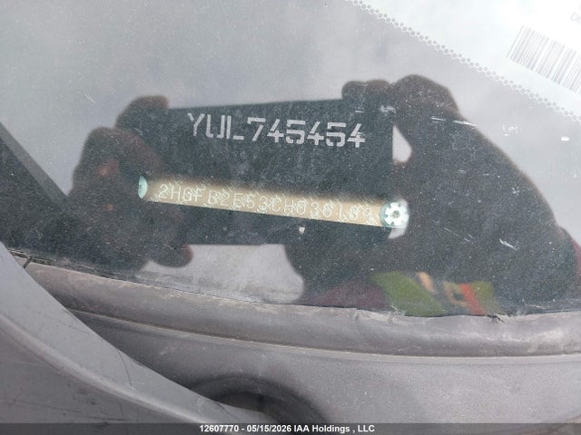 Продаж на аукціоні авто 2012 Honda Civic Ex 4dr, vin: 2HGFB2E53CH036139, номер лоту: 12607770