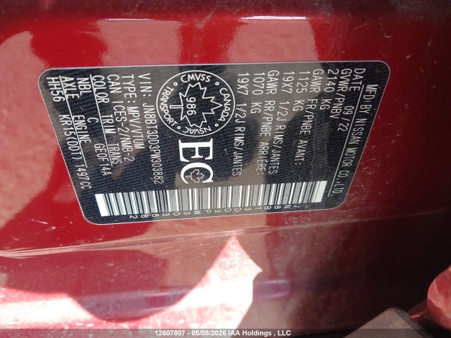 Nissan Rogue Platinum 2023 JN8BT3DD3PW303882 Image 19