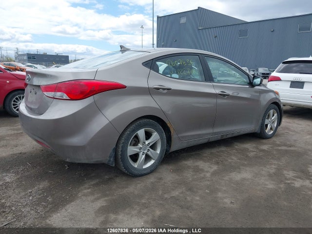 12607836 :رقم المزاد ، 5NPDH4AE1CH122711 vin ، 2012 Hyundai Elantra مزاد بيع
