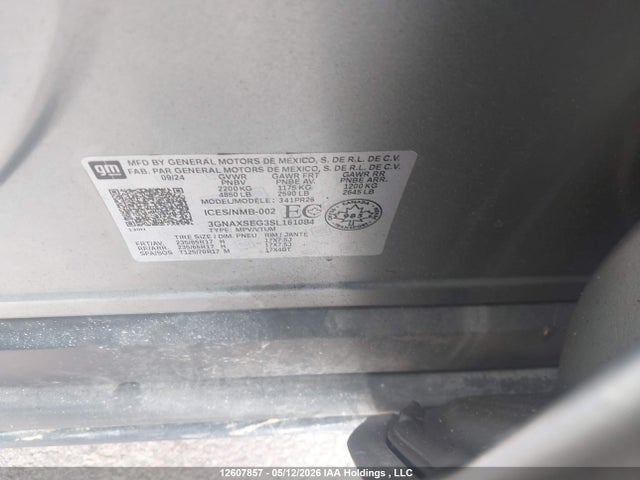 3GNAXSEG3SL161084 Chevrolet Equinox Activ Awd