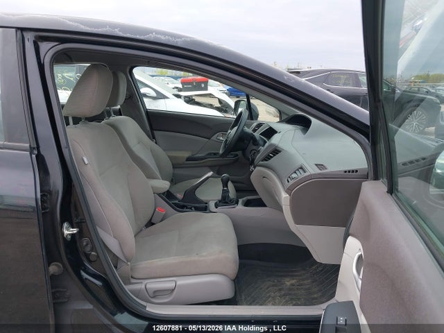 12607881 :رقم المزاد ، 2HGFB2E4XCH051129 vin ، 2012 Honda Civic Lx مزاد بيع