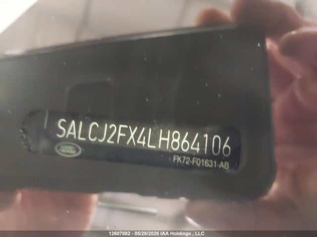 SALCJ2FX4LH864106 Land Rover Discovery Sport S
