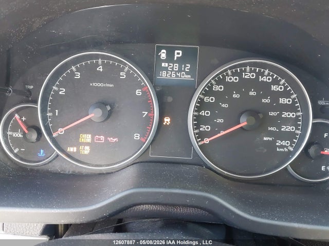 12607887 :رقم المزاد ، 4S4BRGBC5E3243612 vin ، 2014 Subaru Outback 2.5i Premium مزاد بيع