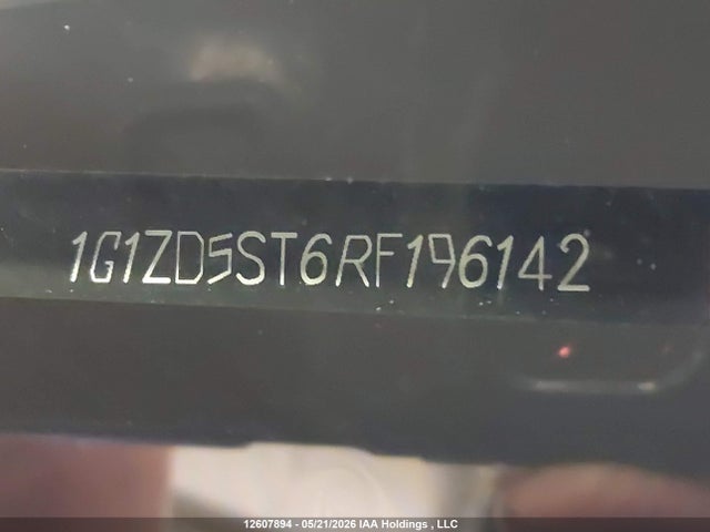 1G1ZD5ST6RF196142 Chevrolet MALIBU LT