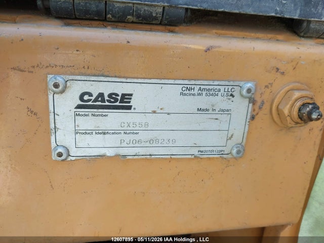 2008 Case Excavator მანქანა იყიდება აუქციონზე, vin: PJ0608239, აუქციონის ნომერი: 12607895