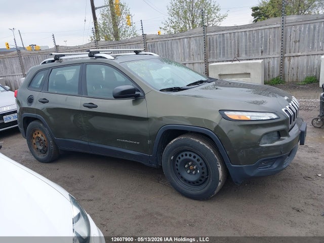 Продаж на аукціоні авто 2016 Jeep Cherokee Sport, vin: 1C4PJMAB7GW143568, номер лоту: 12607900