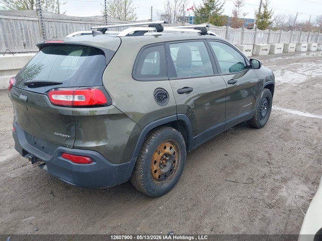 Продаж на аукціоні авто 2016 Jeep Cherokee Sport, vin: 1C4PJMAB7GW143568, номер лоту: 12607900