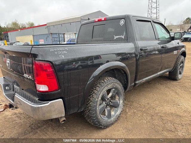 12607904 :رقم المزاد ، 1C6RR7LM2JS283146 vin ، 2018 Ram 1500 Slt مزاد بيع
