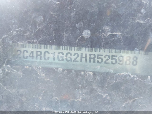 Aukcja sprzedaży 2017 Chrysler Pacifica Limited, vin: 2C4RC1GG2HR525988, numer aukcji: 12607910