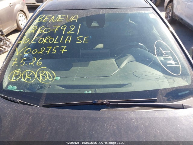 5YFB4RBE4LP002757 Toyota COROLLA SE