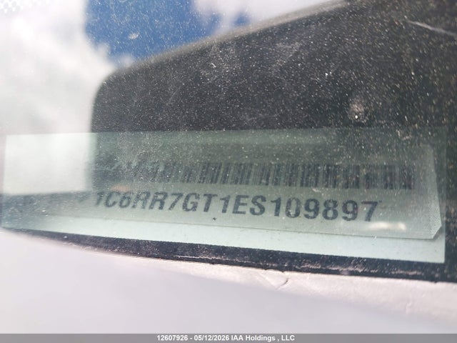 Продаж на аукціоні авто 2014 Ram 1500 Slt, vin: 1C6RR7GT1ES109897, номер лоту: 12607926
