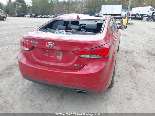 12607930 :رقم المزاد ، KMHDH4AH6EU139924 vin ، 2014 Hyundai Elantra Se/sport/limited مزاد بيع