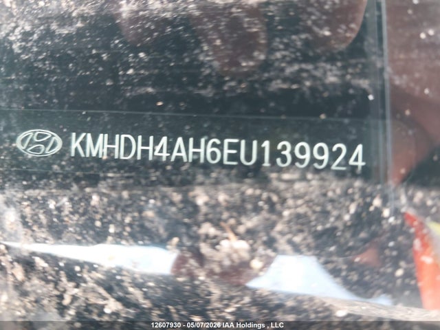 12607930 :رقم المزاد ، KMHDH4AH6EU139924 vin ، 2014 Hyundai Elantra Se/sport/limited مزاد بيع
