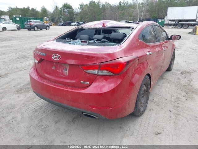 12607930 :رقم المزاد ، KMHDH4AH6EU139924 vin ، 2014 Hyundai Elantra Se/sport/limited مزاد بيع
