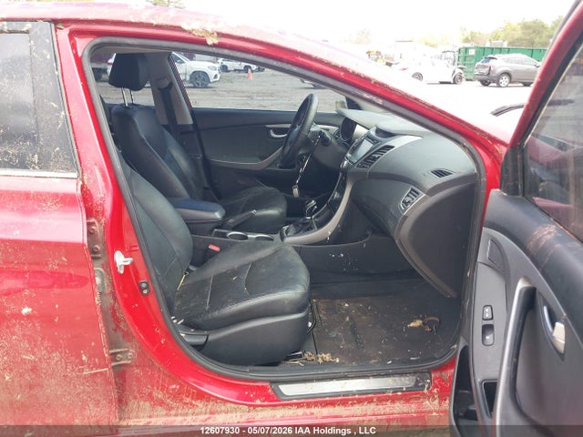 12607930 :رقم المزاد ، KMHDH4AH6EU139924 vin ، 2014 Hyundai Elantra Se/sport/limited مزاد بيع
