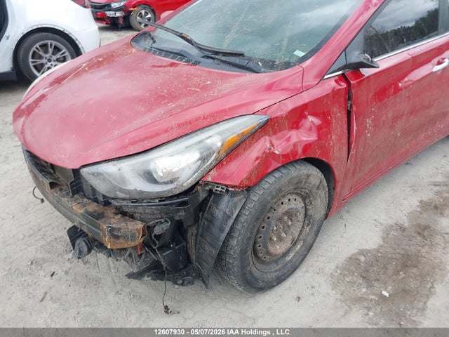 12607930 :رقم المزاد ، KMHDH4AH6EU139924 vin ، 2014 Hyundai Elantra Se/sport/limited مزاد بيع