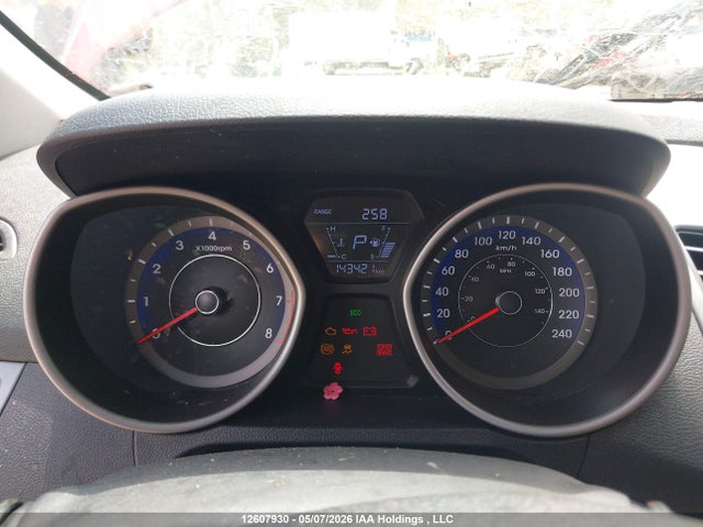 12607930 :رقم المزاد ، KMHDH4AH6EU139924 vin ، 2014 Hyundai Elantra Se/sport/limited مزاد بيع