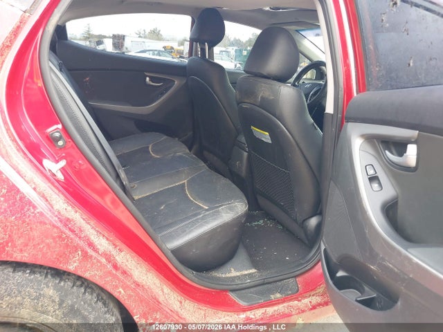 12607930 :رقم المزاد ، KMHDH4AH6EU139924 vin ، 2014 Hyundai Elantra Se/sport/limited مزاد بيع
