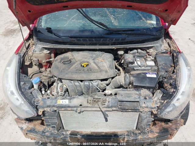 12607930 :رقم المزاد ، KMHDH4AH6EU139924 vin ، 2014 Hyundai Elantra Se/sport/limited مزاد بيع