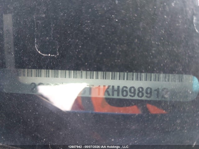 12607942 :رقم المزاد ، 2C3CDZBT1KH698912 vin ، 2019 Dodge Challenger R/t مزاد بيع