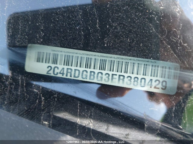 Продаж на аукціоні авто 2014 Dodge Grand Caravan Se/sxt, vin: 2C4RDGBG3ER380429, номер лоту: 12607963
