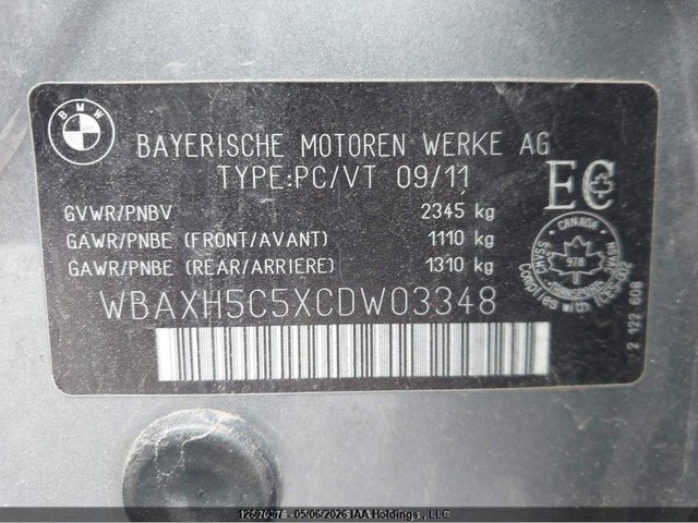Продаж на аукціоні авто 2012 Bmw 528i Xdrive, vin: WBAXH5C5XCDW03348, номер лоту: 12607967