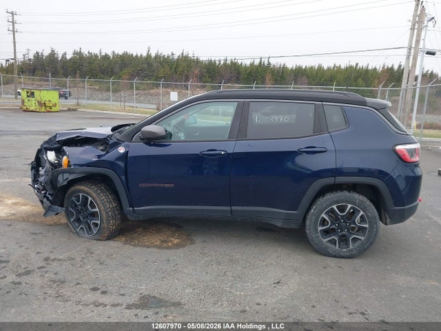Aukcja sprzedaży 2019 Jeep Compass Trailhawk, vin: 3C4NJDDB8KT727754, numer aukcji: 12607970