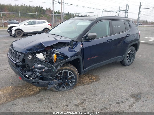 Aukcja sprzedaży 2019 Jeep Compass Trailhawk, vin: 3C4NJDDB8KT727754, numer aukcji: 12607970