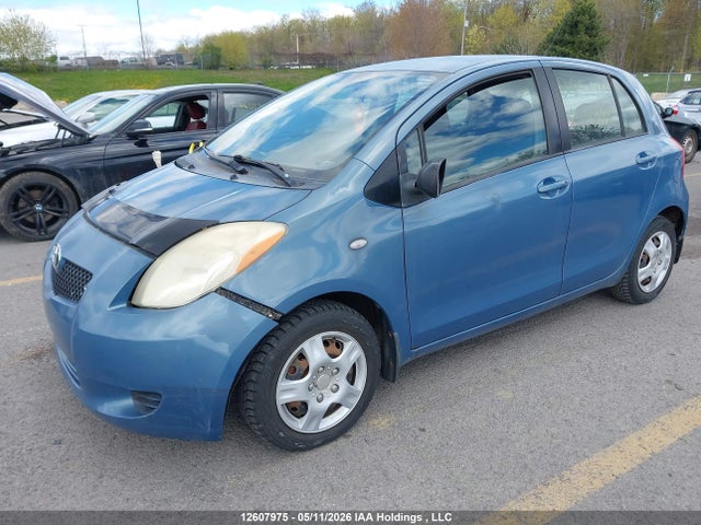 12607975 :رقم المزاد ، JTDKT923475030949 vin ، 2007 Toyota Yaris مزاد بيع