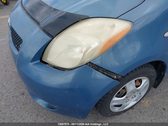 12607975 :رقم المزاد ، JTDKT923475030949 vin ، 2007 Toyota Yaris مزاد بيع