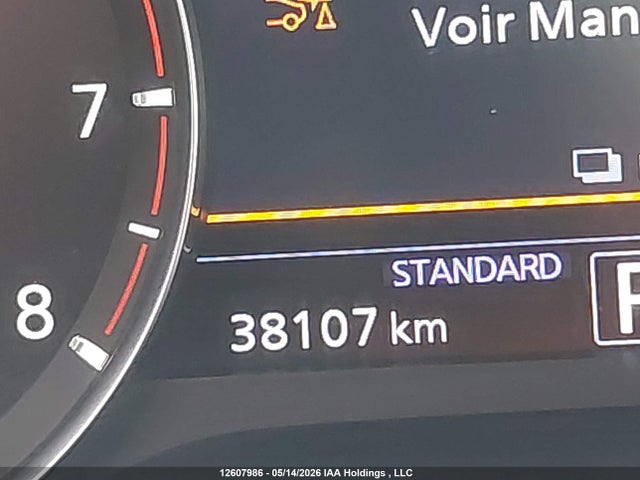 12607986 :رقم المزاد ، 3PCAJ5FB5PF119830 vin ، 2023 Infiniti Qx50 Sport مزاد بيع