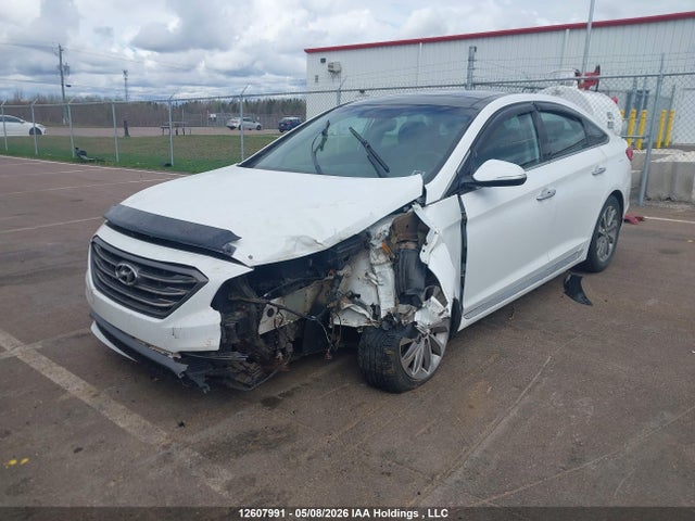 2015 Hyundai Sonata Sport Tech მანქანა იყიდება აუქციონზე, vin: 5NPE34AF7FH253559, აუქციონის ნომერი: 12607991