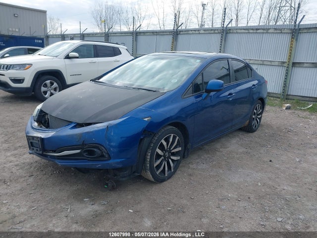 Продажа на аукционе авто 2013 Honda Civic Touring, vin: 2HGFB2F77DH015859, номер лота: 12607998