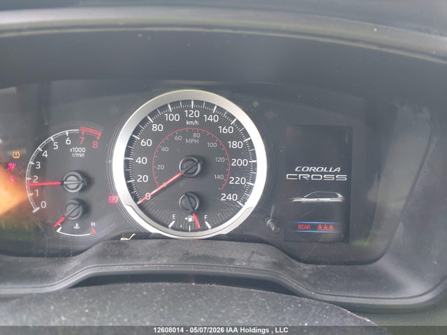 12608014 :رقم المزاد ، 7MUBAABG2NV021884 vin ، 2022 Toyota Corolla Cross Le مزاد بيع