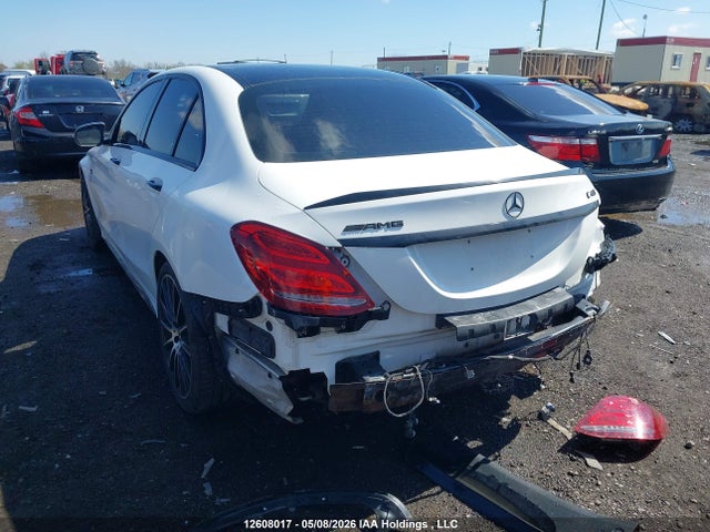 Продаж на аукціоні авто 2018 Mercedes-benz C 43 4mati Amg, vin: 55SWF6EB5JU259378, номер лоту: 12608017