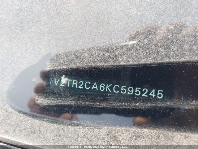 Aukcja sprzedaży 2019 Volkswagen Atlas Sel Premium, vin: 1V2TR2CA6KC595245, numer aukcji: 12608018